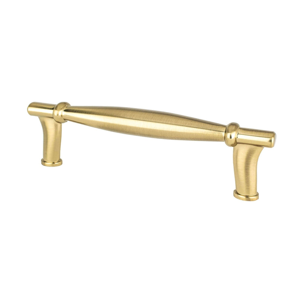 Berenson 4160-1MDB-P brushed gold cabinet handle pull