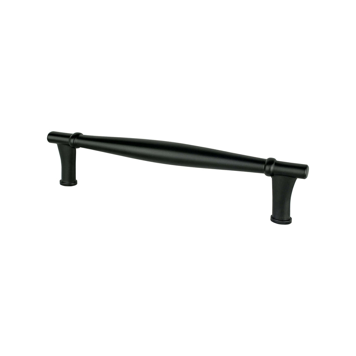 Berenson 4167-1055-P matte black cabinet handle pull