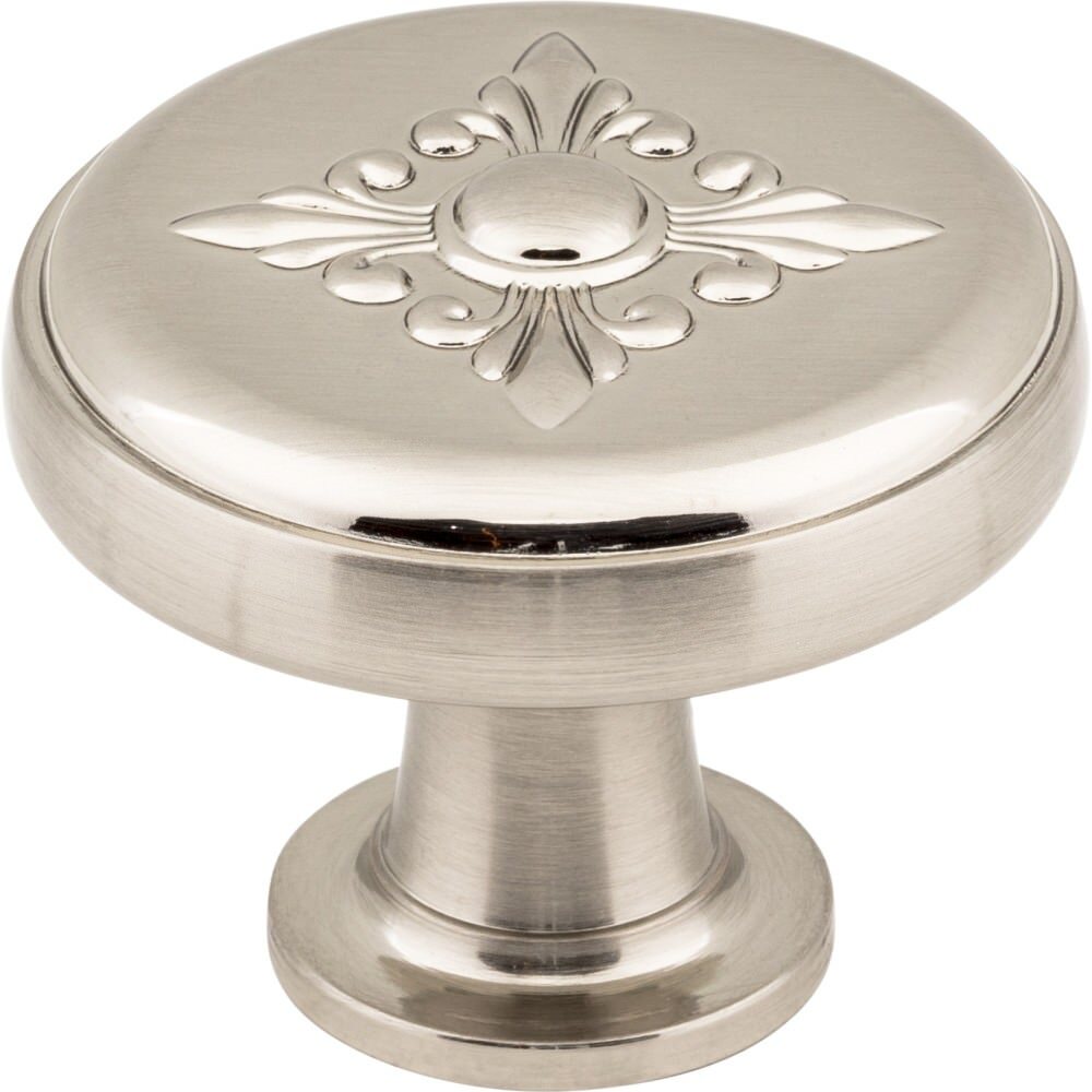 Jeffrey Alexander 417SN satin nickel cabinet knob