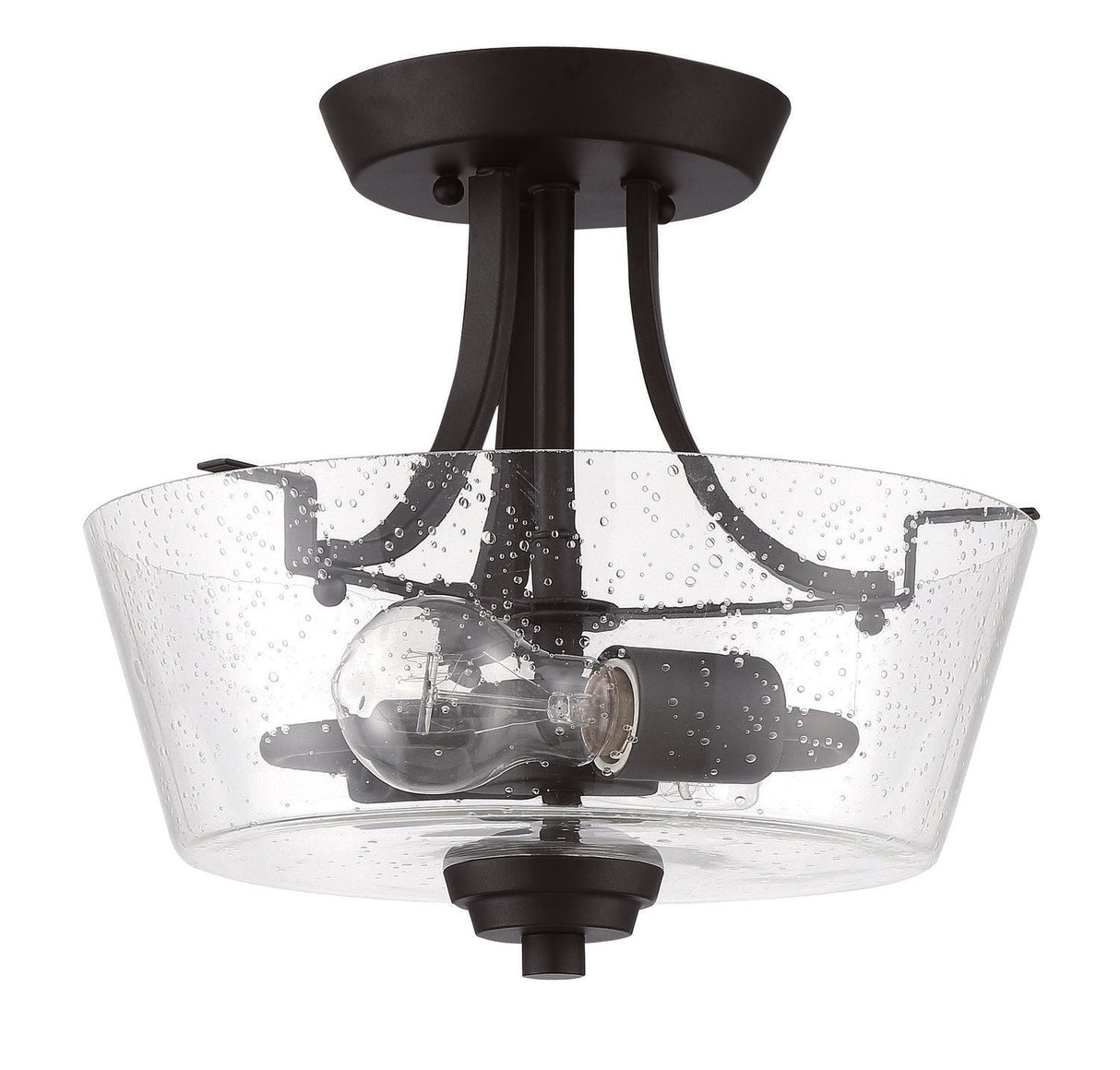 Craftmade 41952-ESP-CS espresso convertible semi flush