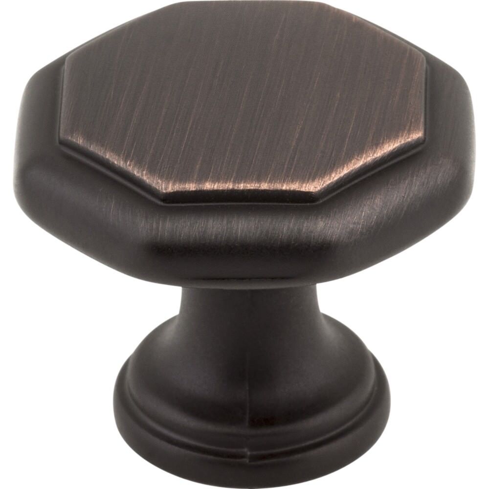 Elements 424DBAC 424 Drake Geometric Cabinet Knob Brushed Oil Rubbed Bronze