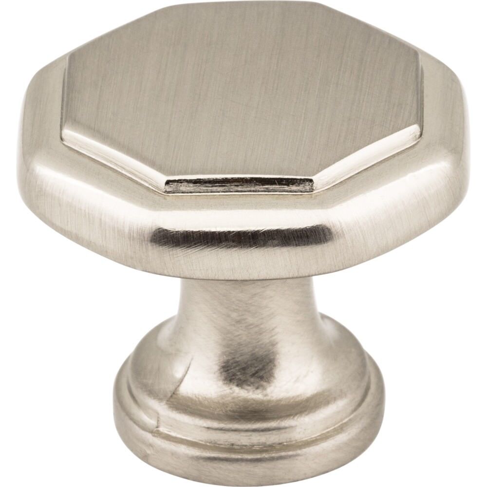 Elements 424SN 424 Drake Geometric Cabinet Knob Satin Nickel