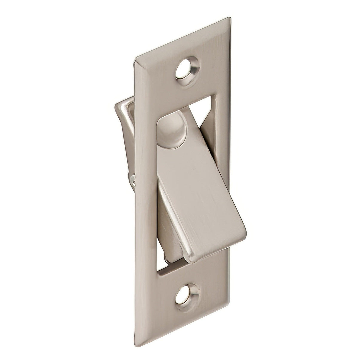 Ives 42B15 pocket sliding door bolt in satin stainless, additional view