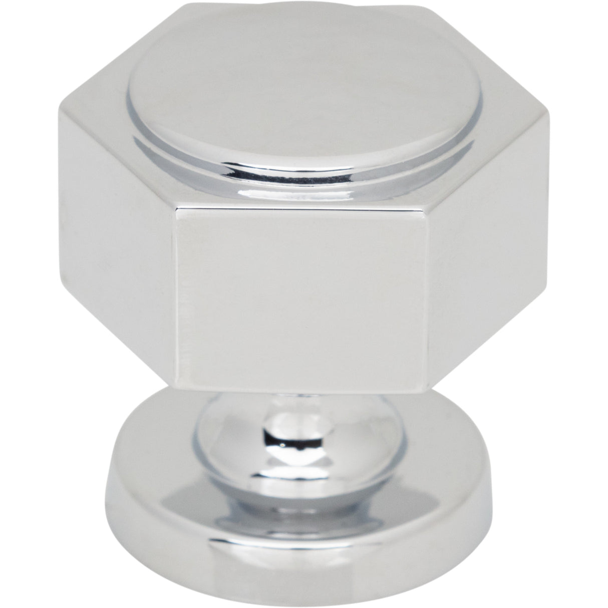 Top Knobs TK3320PC Stanmore 1 1/4" Length Geometric Knob Polished Chrome