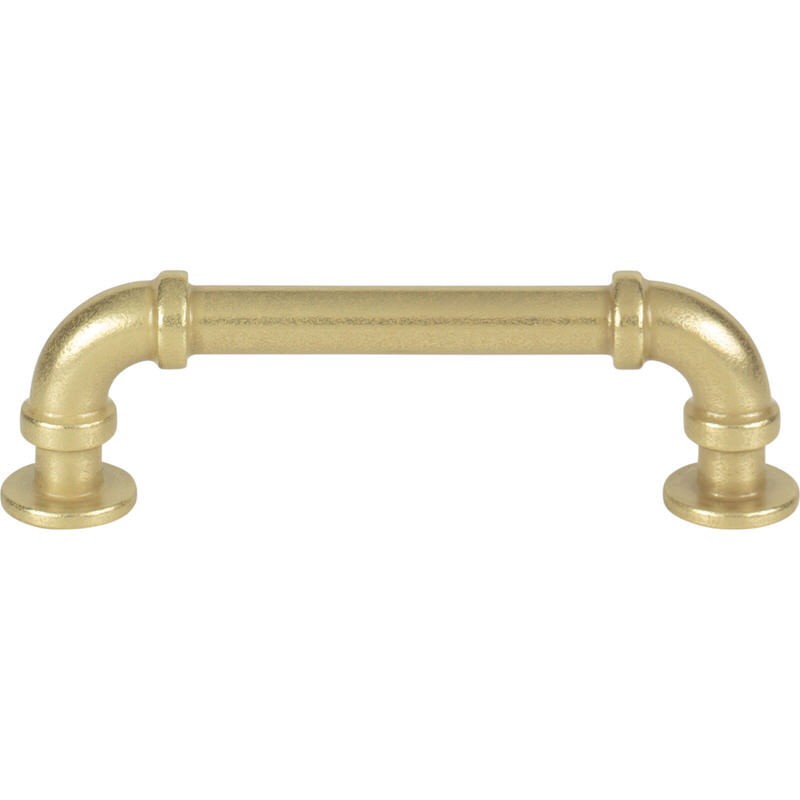 Atlas Homewares 432-UB vintage brass cabinet pull