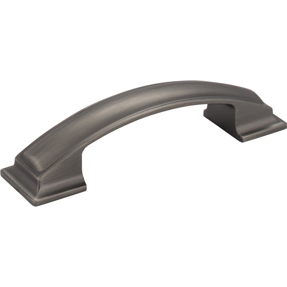Jeffrey Alexander 435-96BNBDL Annadale cabinet drawer pull, additional view