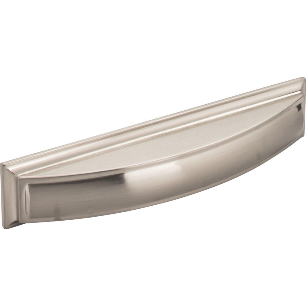 Jeffrey Alexander 436-128SN satin nickel cup pull