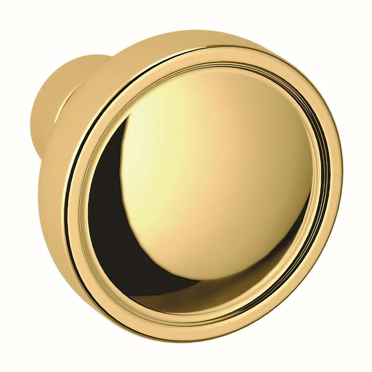 Baldwin 4402031 unlacquered brass tulip cabinet knob
