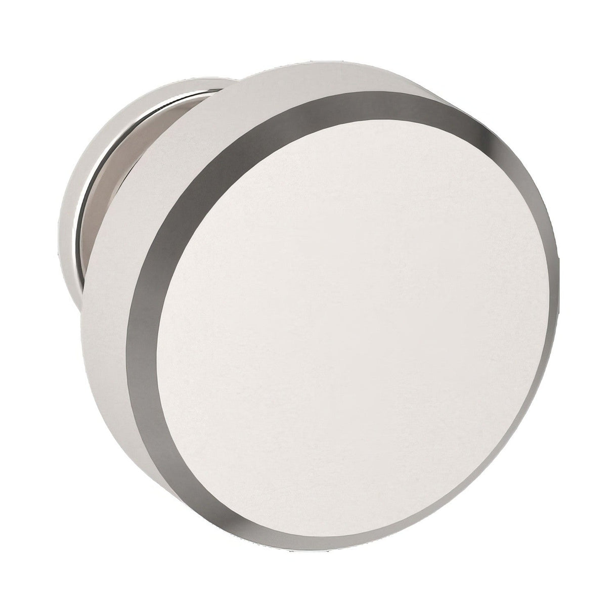 Baldwin 4410055 lifetime bright nickel round cabinet knob