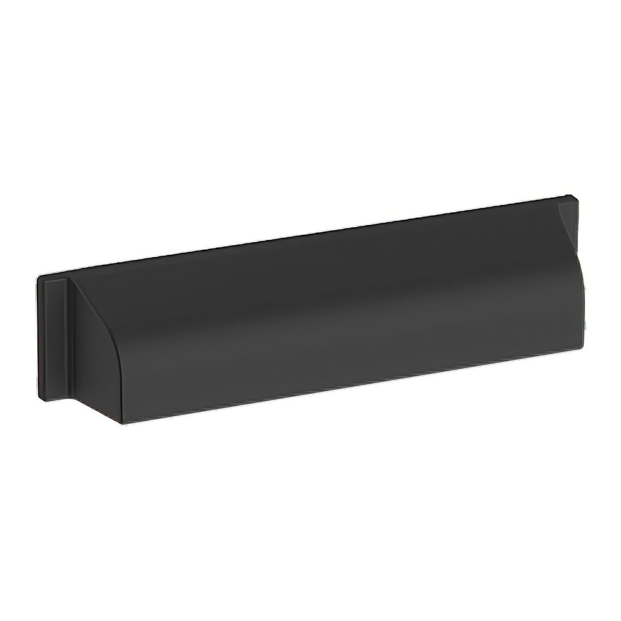 Baldwin 4422190 satin black cup pull