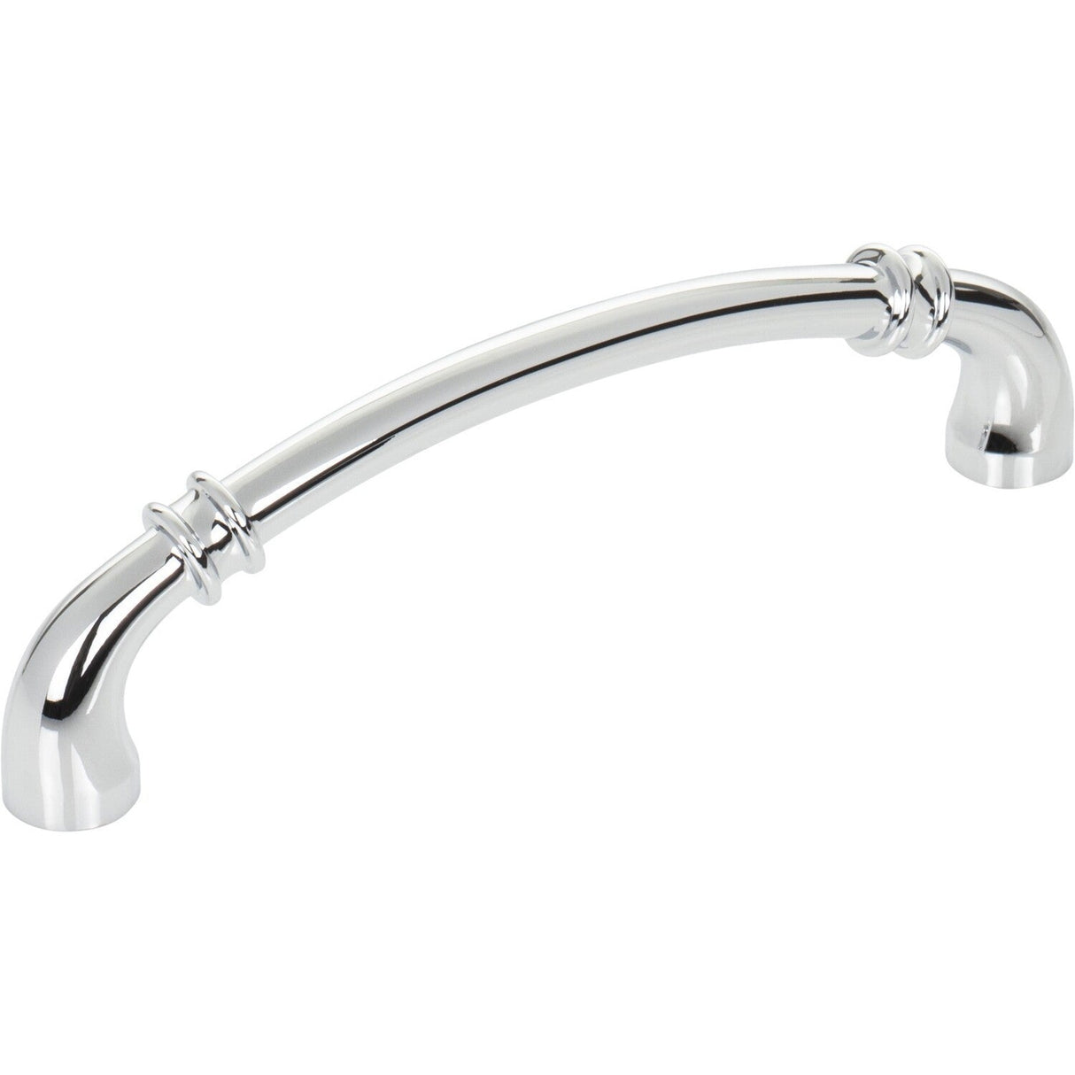 Jeffrey Alexander 445-128PC polished chrome cabinet drawer pull