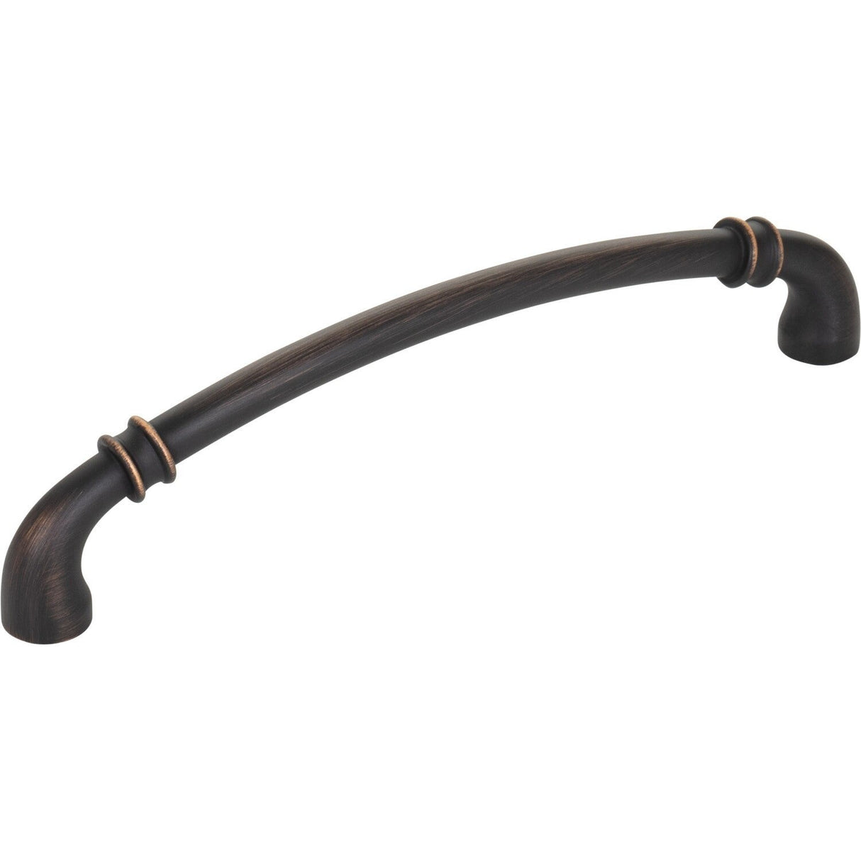 Jeffrey Alexander 445-160DBAC brushed oil rubbed bronze cabinet drawer pull
