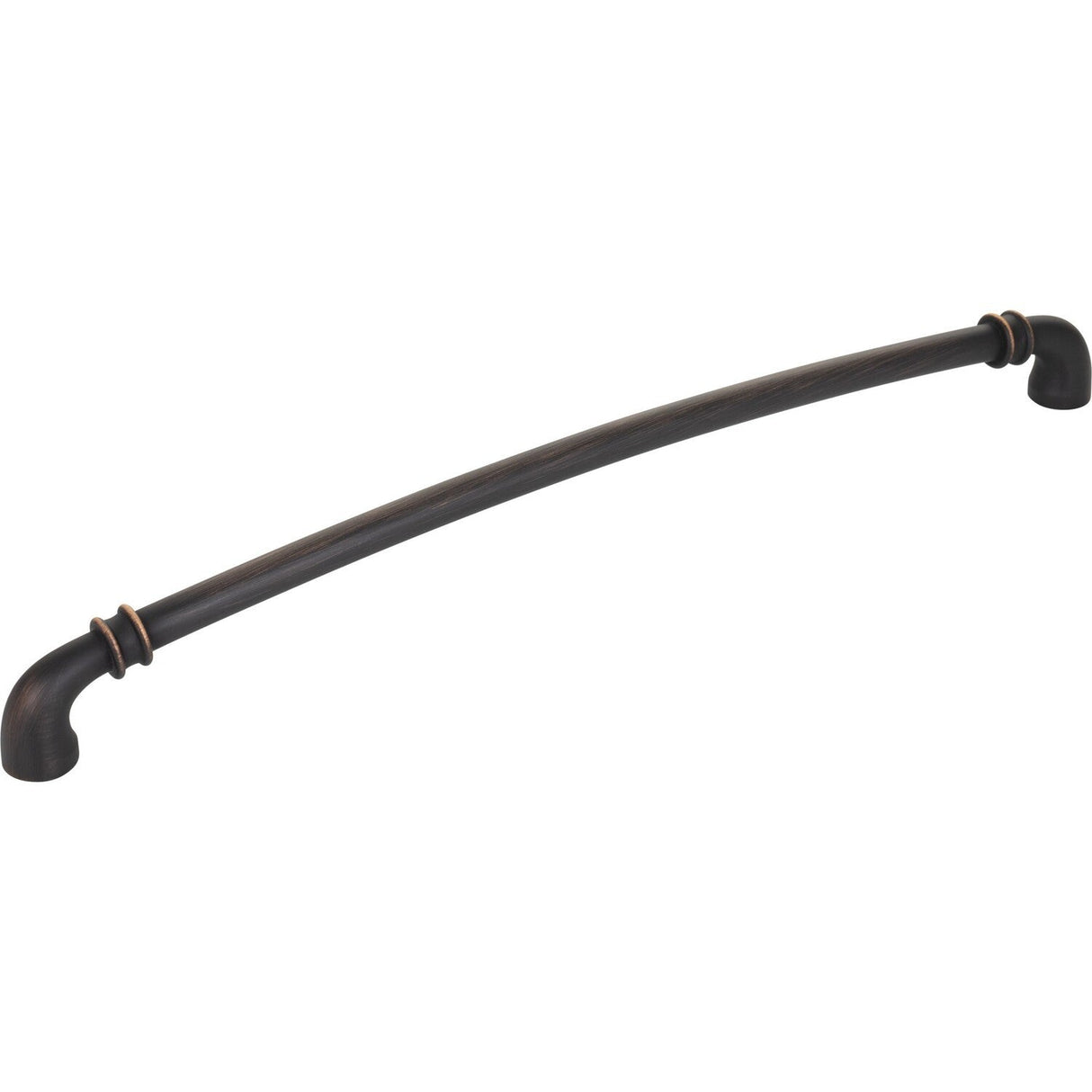 Jeffrey Alexander 445-305DBAC brushed oil rubbed bronze cabinet drawer pull