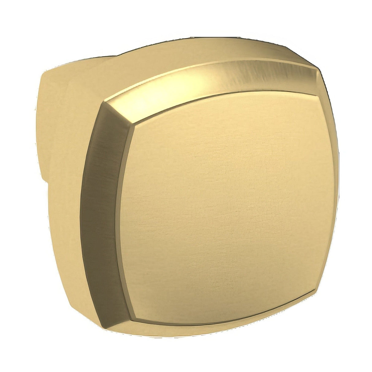 Baldwin 4452044 lifetime satin brass square cabinet knob