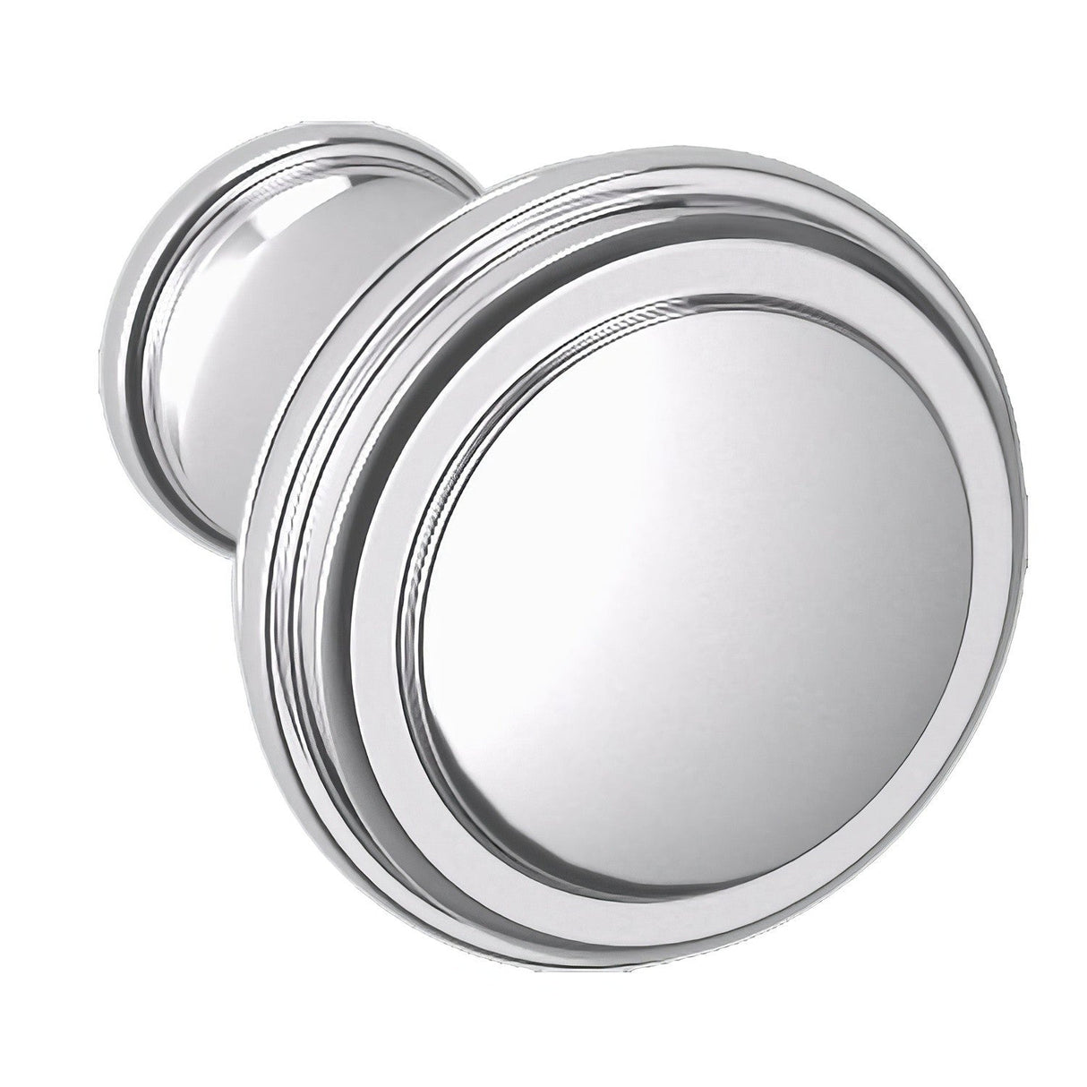 Baldwin 4454260 bright chrome round cabinet knob