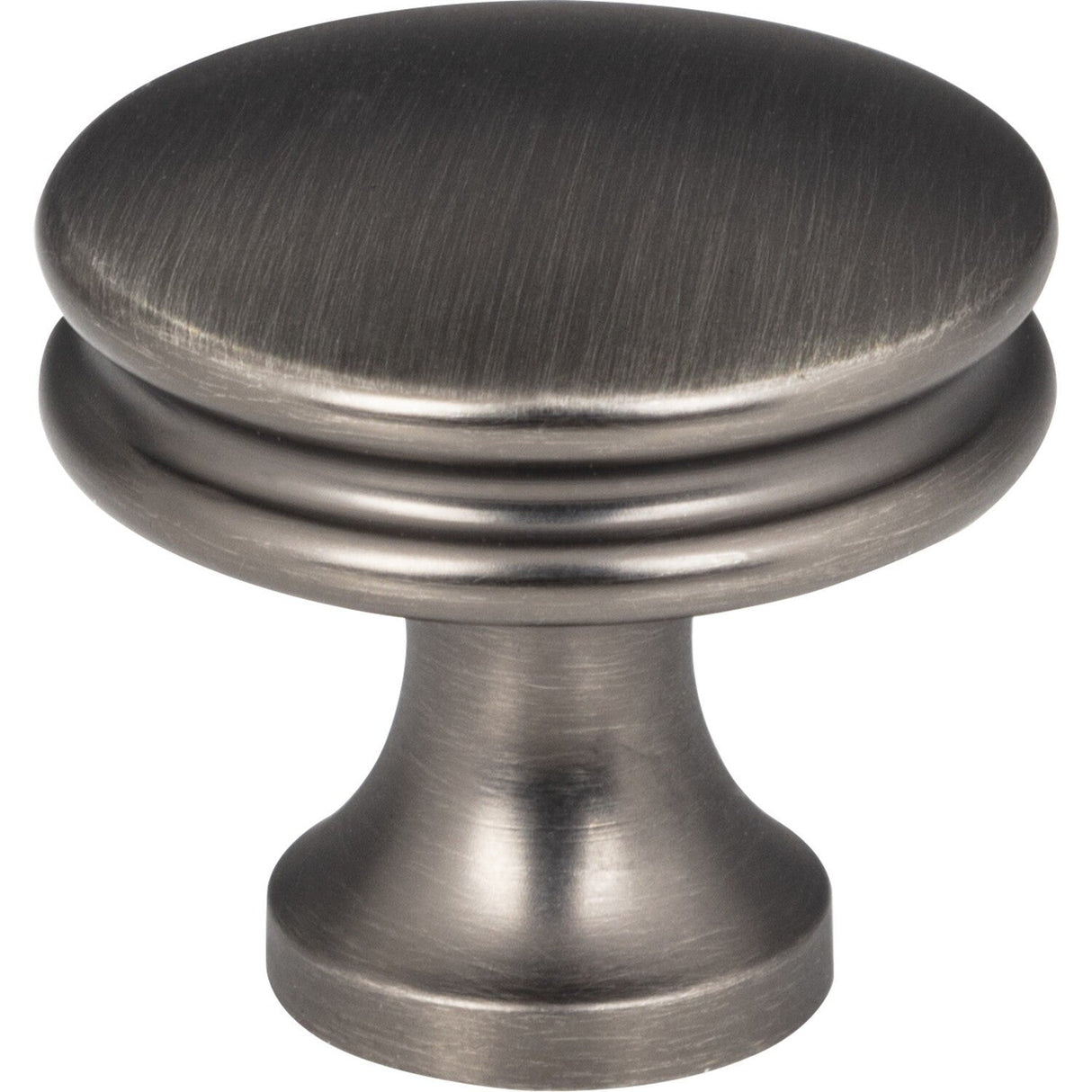 Jeffrey Alexander 445BNBDL brushed pewter cabinet knob