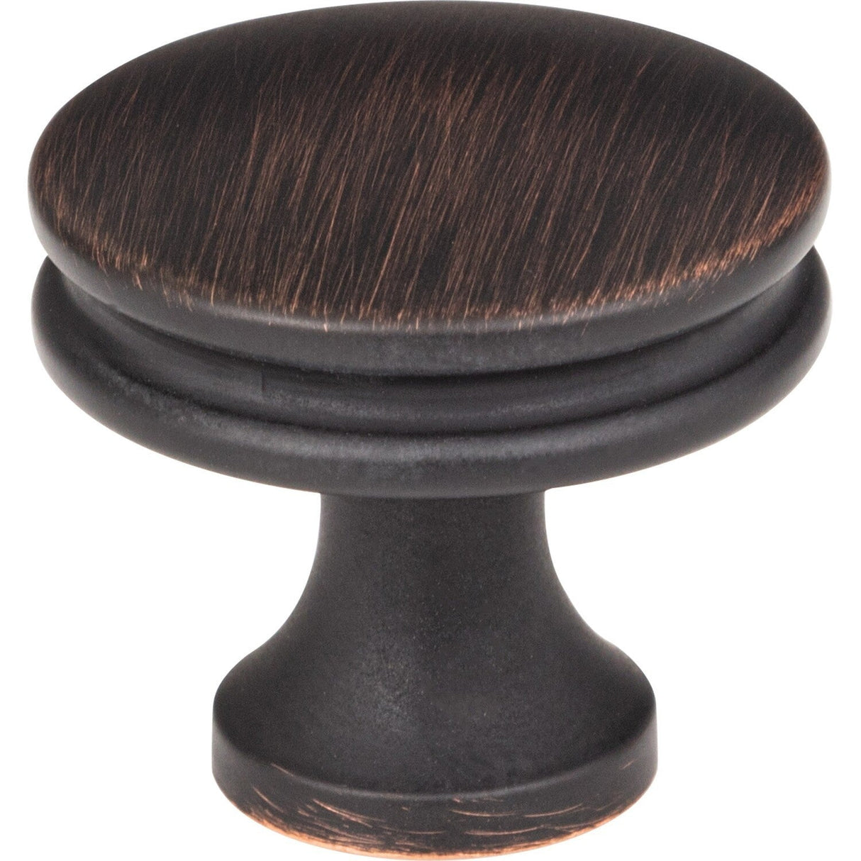 Jeffrey Alexander 445DBAC brushed oil rubbed bronze cabinet knob