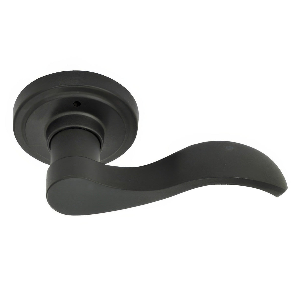 Better Home Products 45244BLK matte black privacy door lever