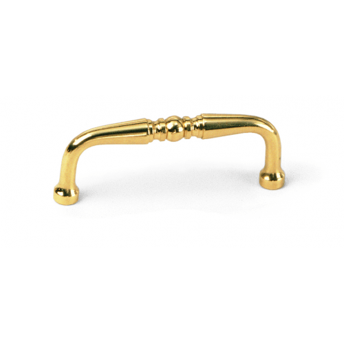 Laurey 454 3-1/2" Solid Brass Cabinet Pull