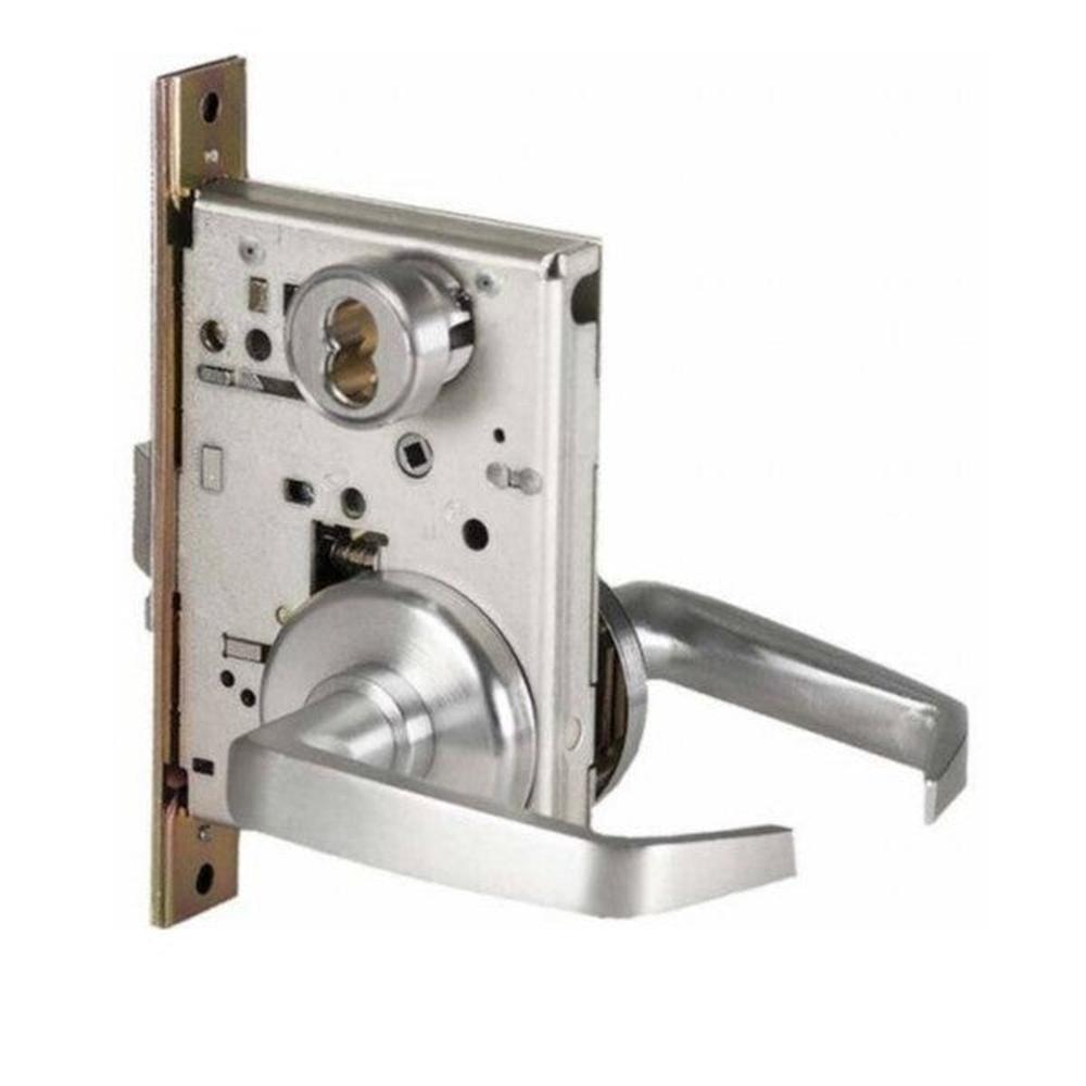 Best 45H7D15H626LH satin chrome storeroom door lever