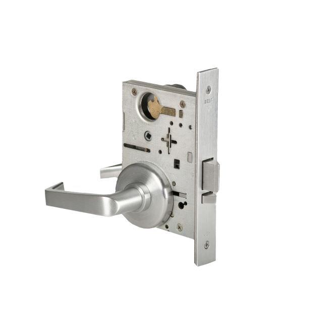 Best Access 45H7D15H626RH Mortise Lock 7 Pin Storeroom 15 Lever with H Rose Right Hand