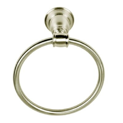 Better Home Products 4704SN Mission Bell Towel Ring Satin Nickel