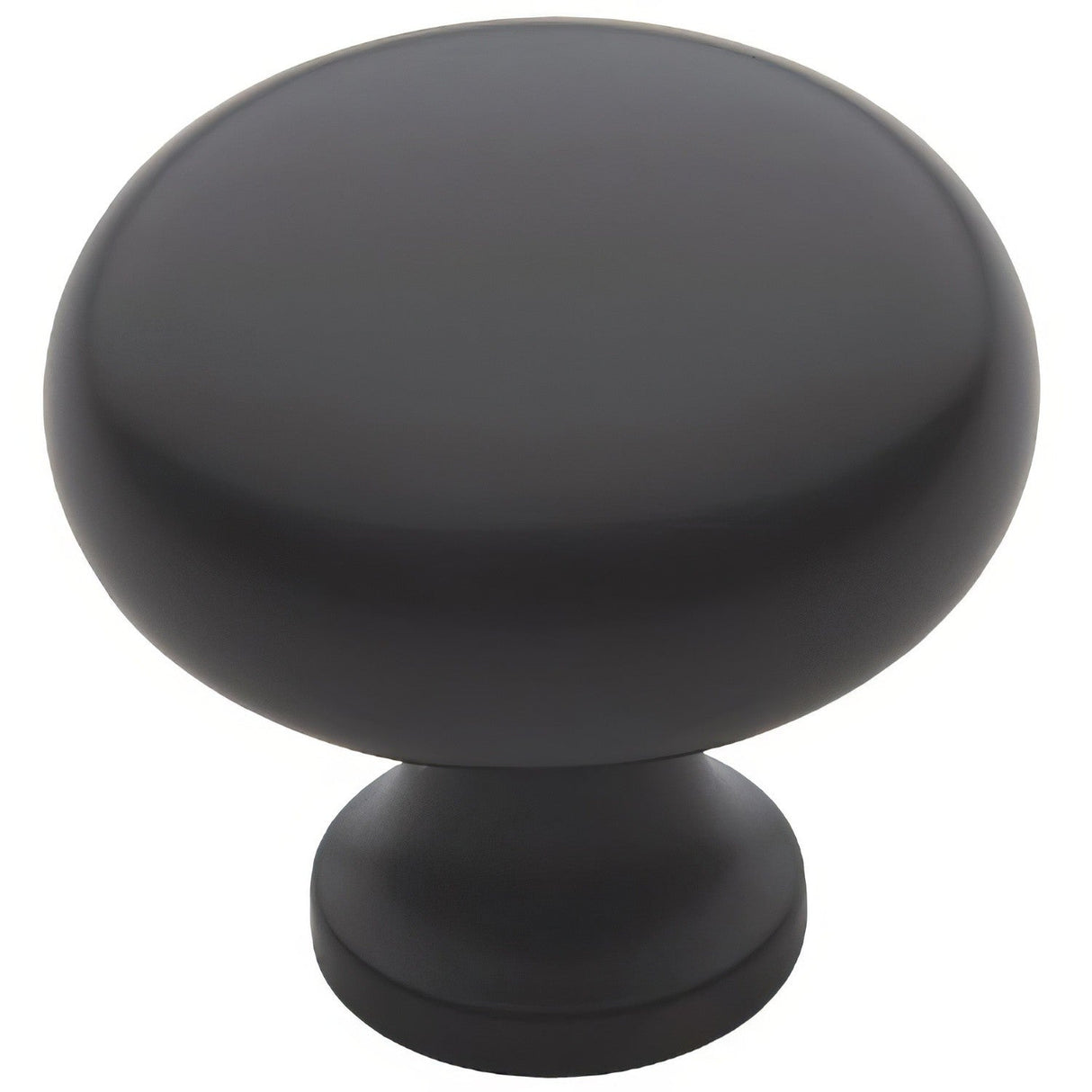 Baldwin 4706190 satin black mushroom cabinet knob