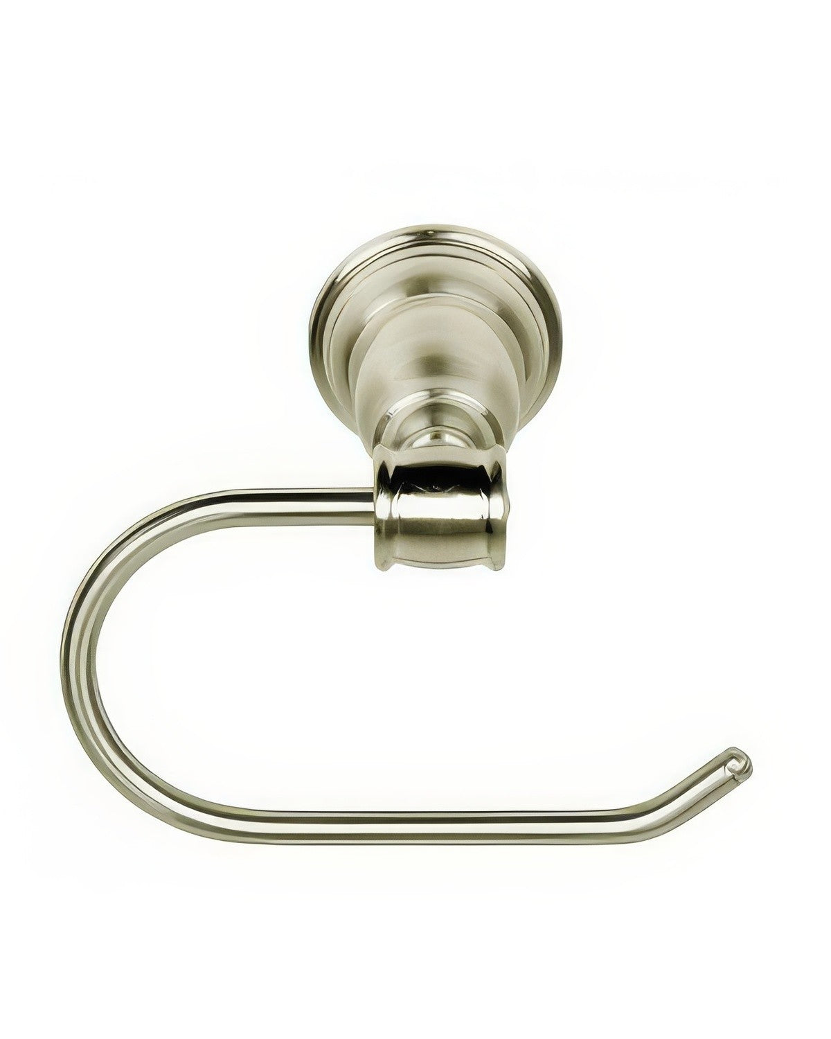 Better Home Products 4707SN Mission Bell Euro Paper Holder Satin Nickel