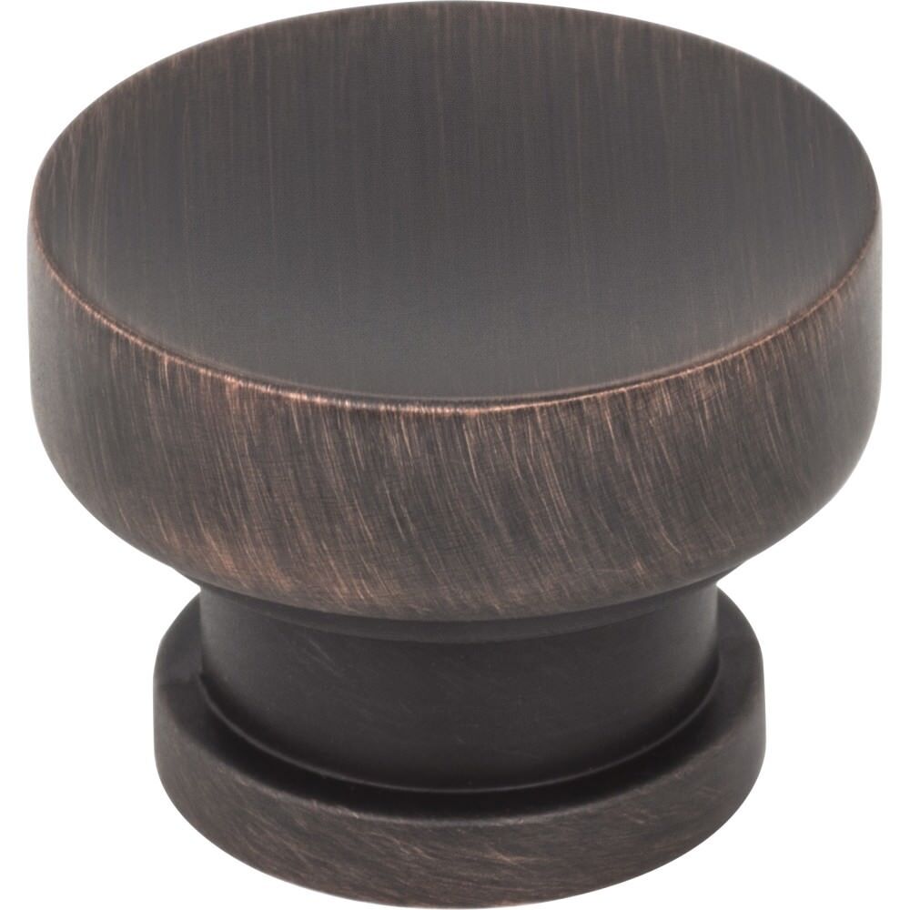 Jeffrey Alexander 484DBAC brushed oil rubbed bronze cabinet knob