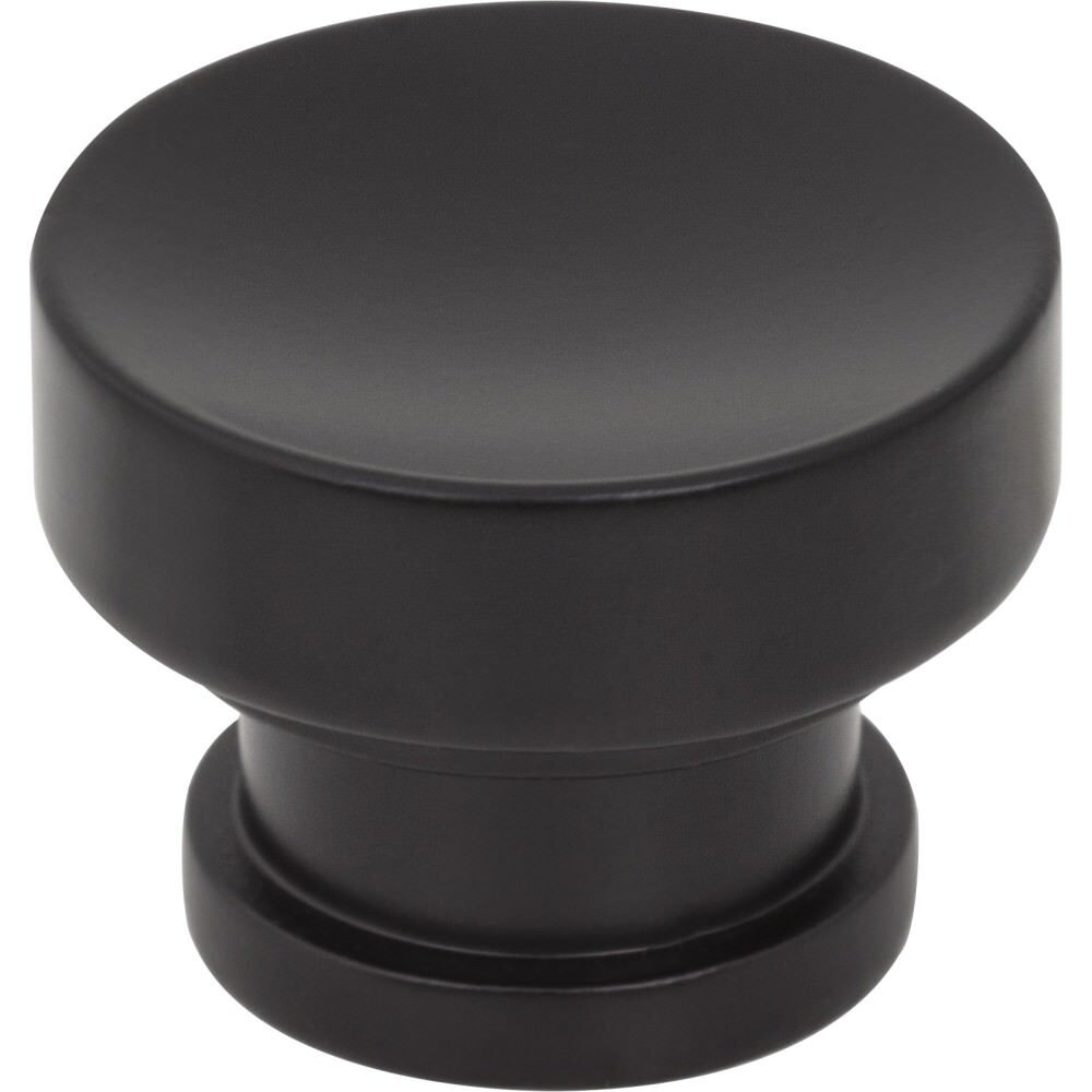 Jeffrey Alexander 484MB matte black cabinet knob