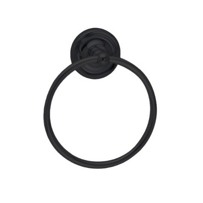 Orca Hardware 4860-BL black towel ring
