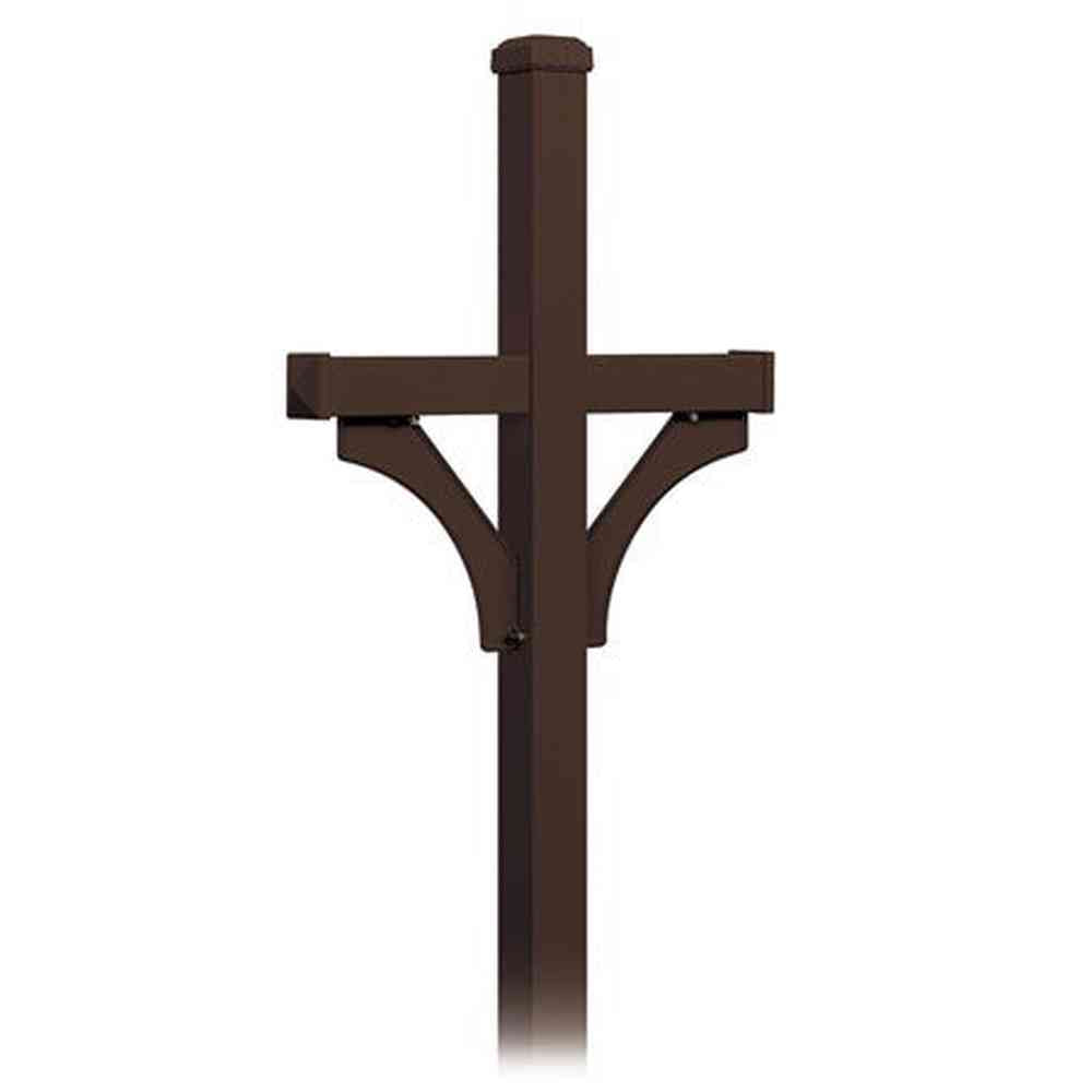 Salsbury Industries 4872BRZ bronze mailbox post