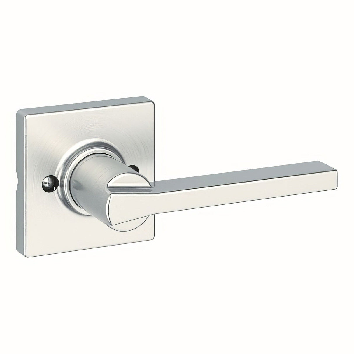 Kwikset 488CSLSQT-15 satin nickel single dummy door lever