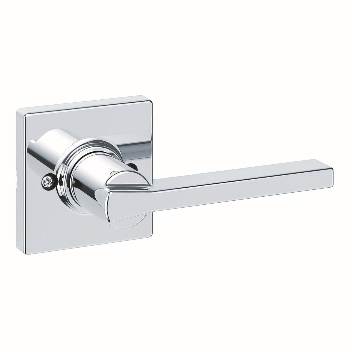 Kwikset 488CSLSQT-26 bright chrome single dummy door lever