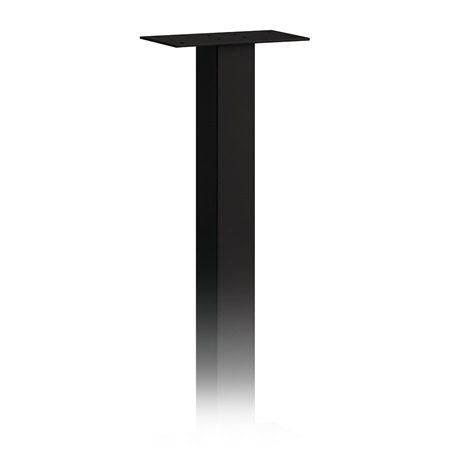 Salsbury Industries 4895BLK mailbox post, additional view