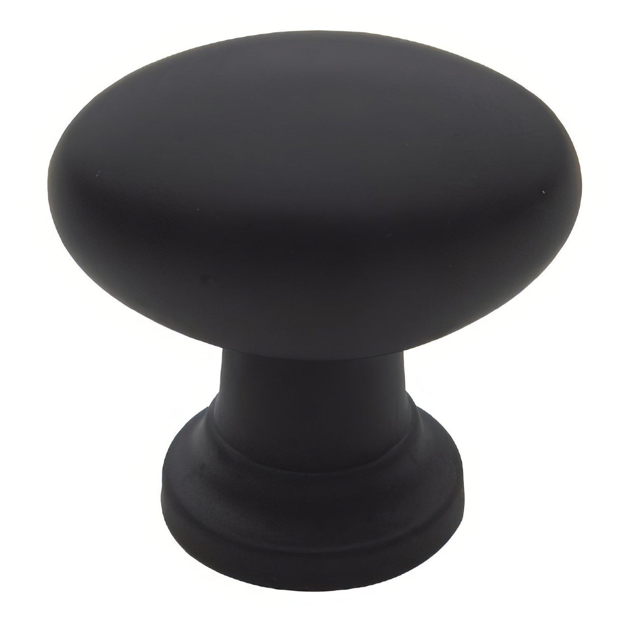 Baldwin 4910190 satin black oval cabinet knob