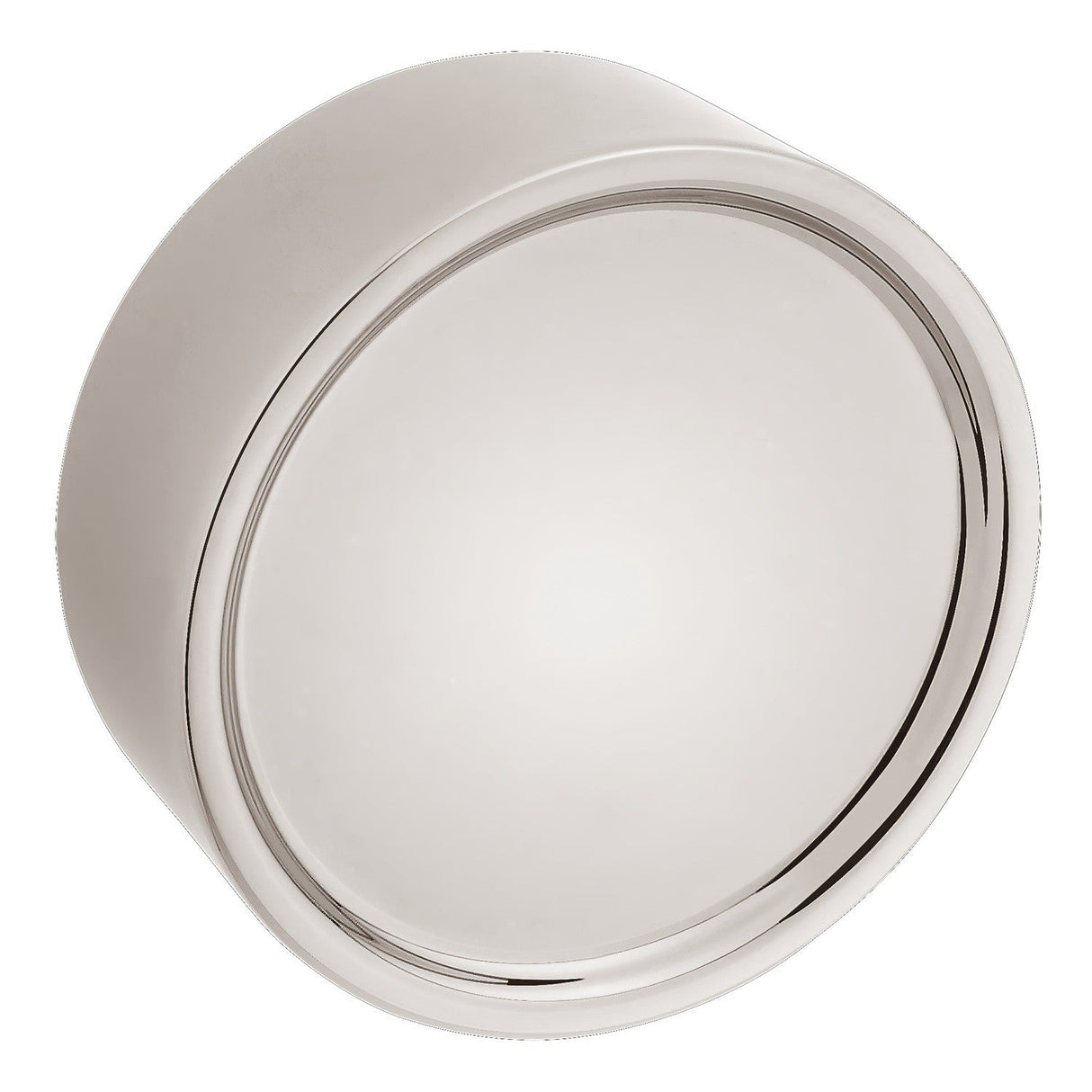 Baldwin 4973055 lifetime bright nickel round cabinet knob