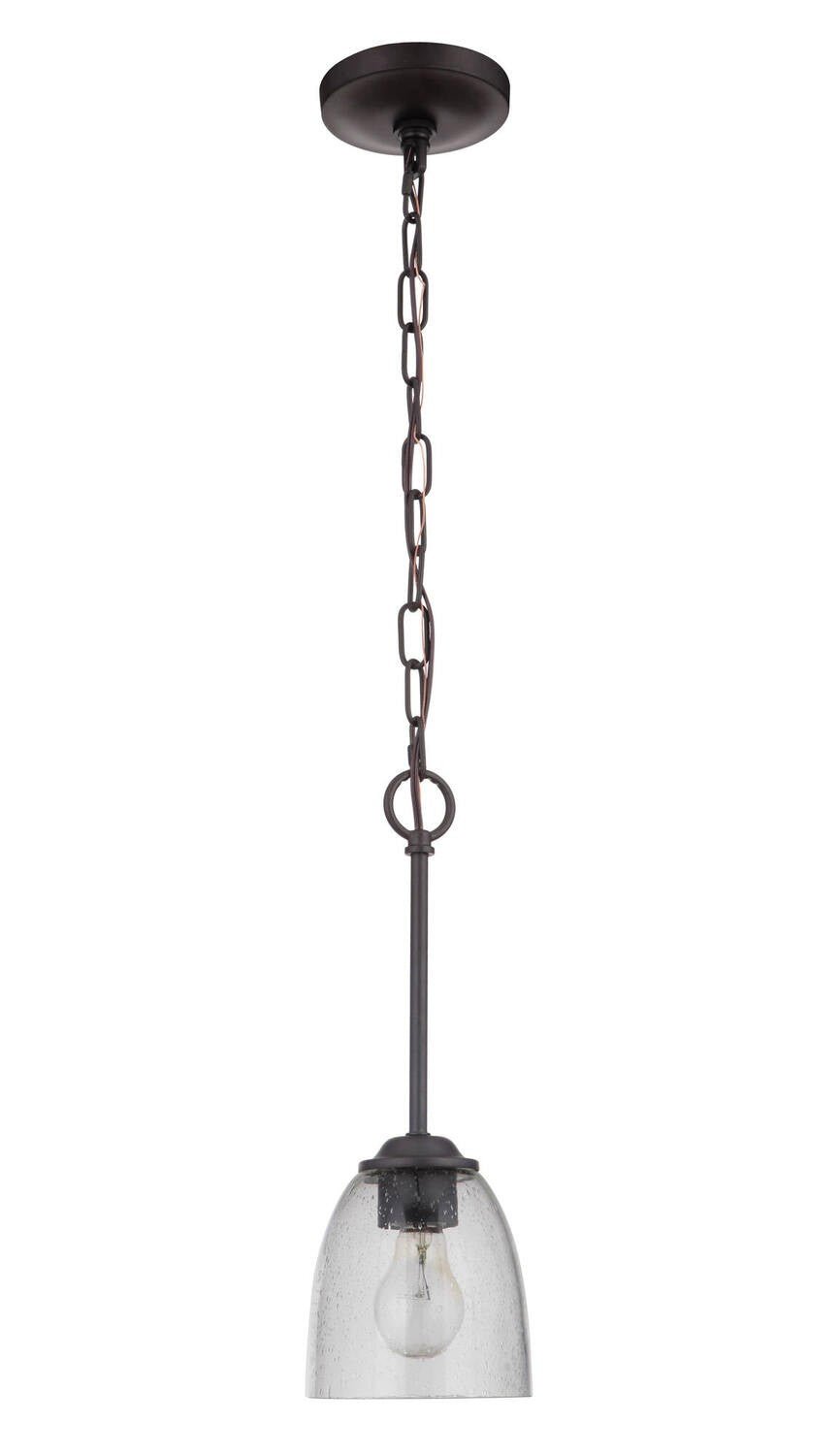 Craftmade 49991-ESP Serene 1 Light Mini Pendant Espresso