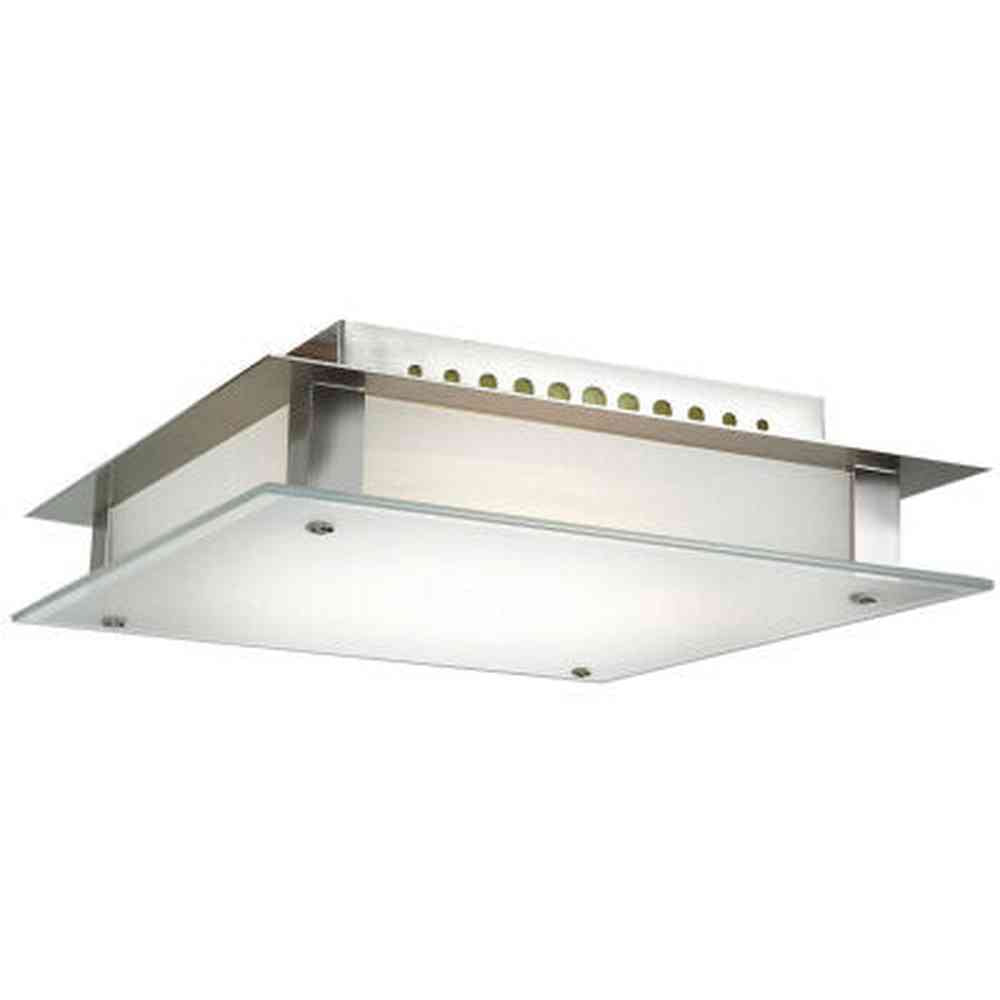 Access Lighting 50031LEDD-BS/FST brushed steel led flushmount