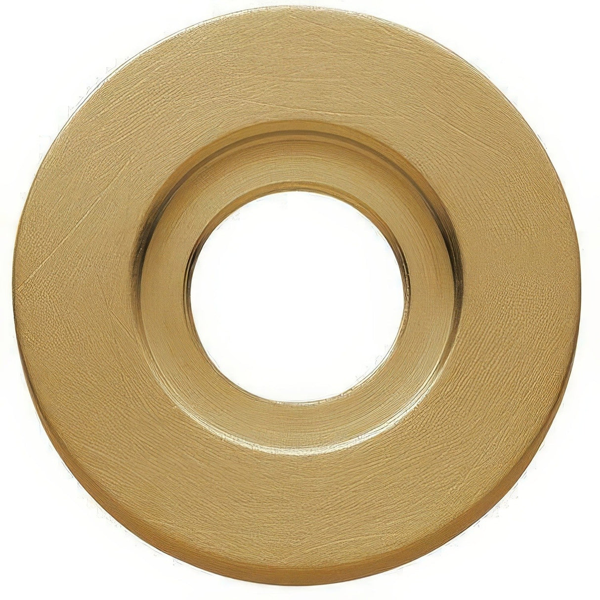 Baldwin 5006060FD satin brass and brown rosette