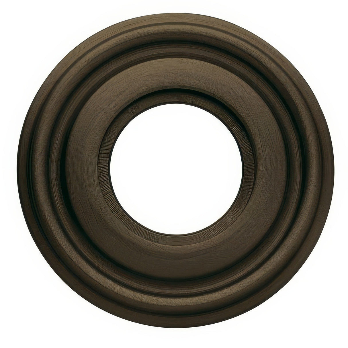 Baldwin 5010050 satin brass and black rosette