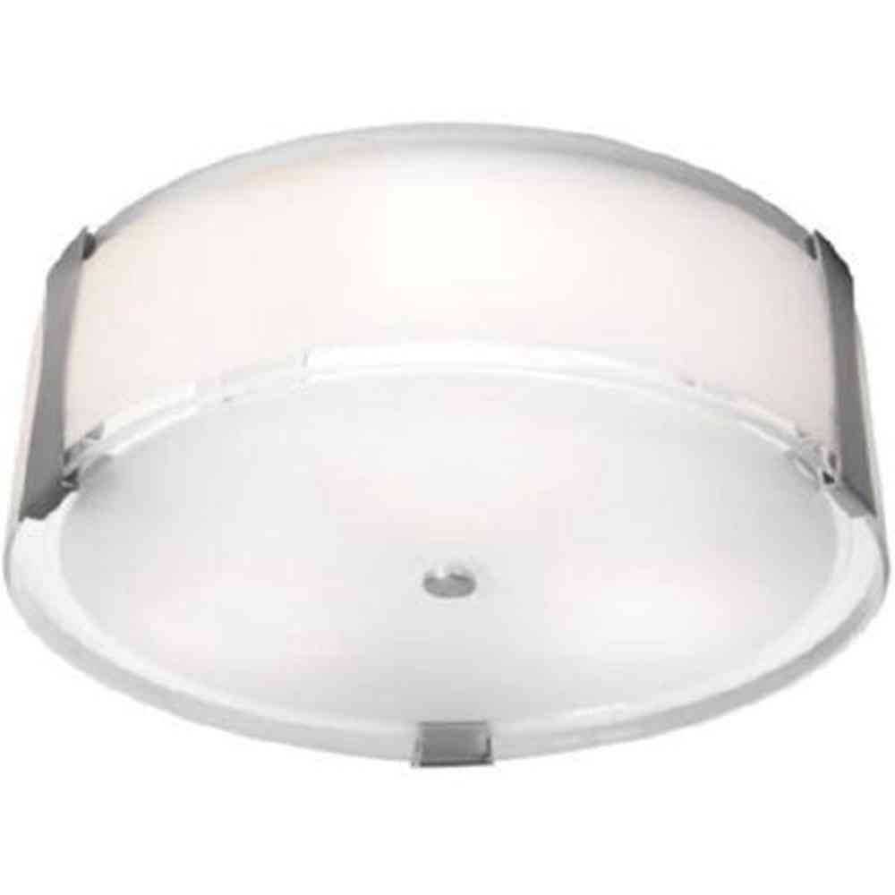 Access Lighting 50121LEDDLP-BS/OPL brushed steel led flushmount