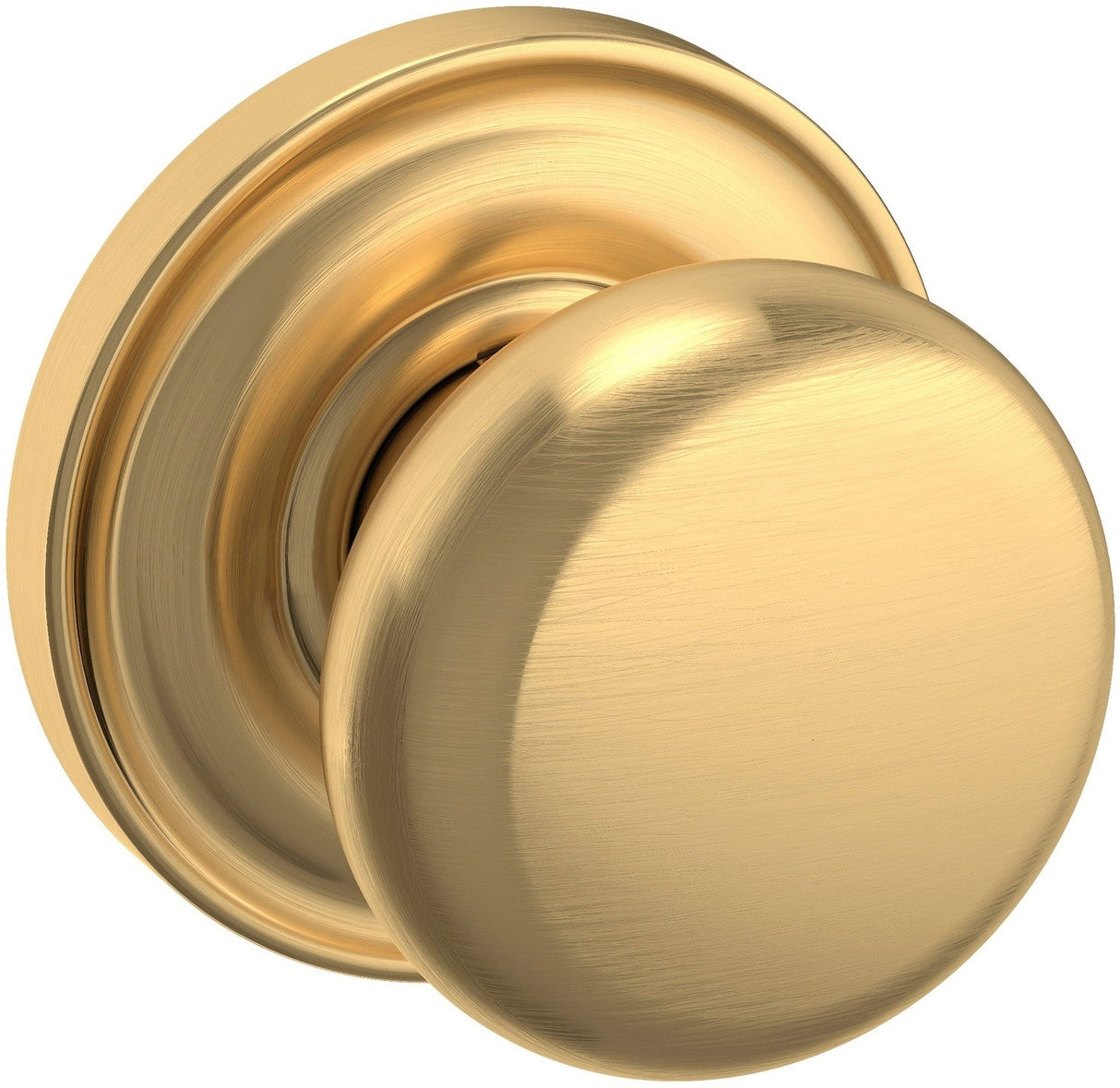 Baldwin 5015031PRIV unlacquered brass privacy door knob