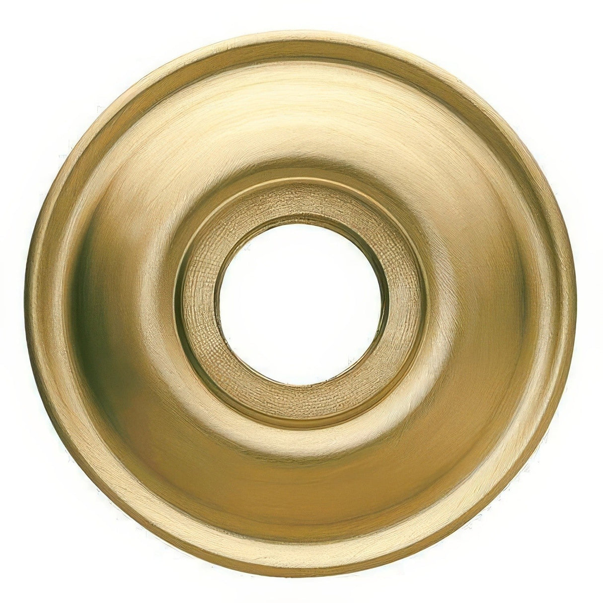 Baldwin 5017060 satin brass and brown rosette