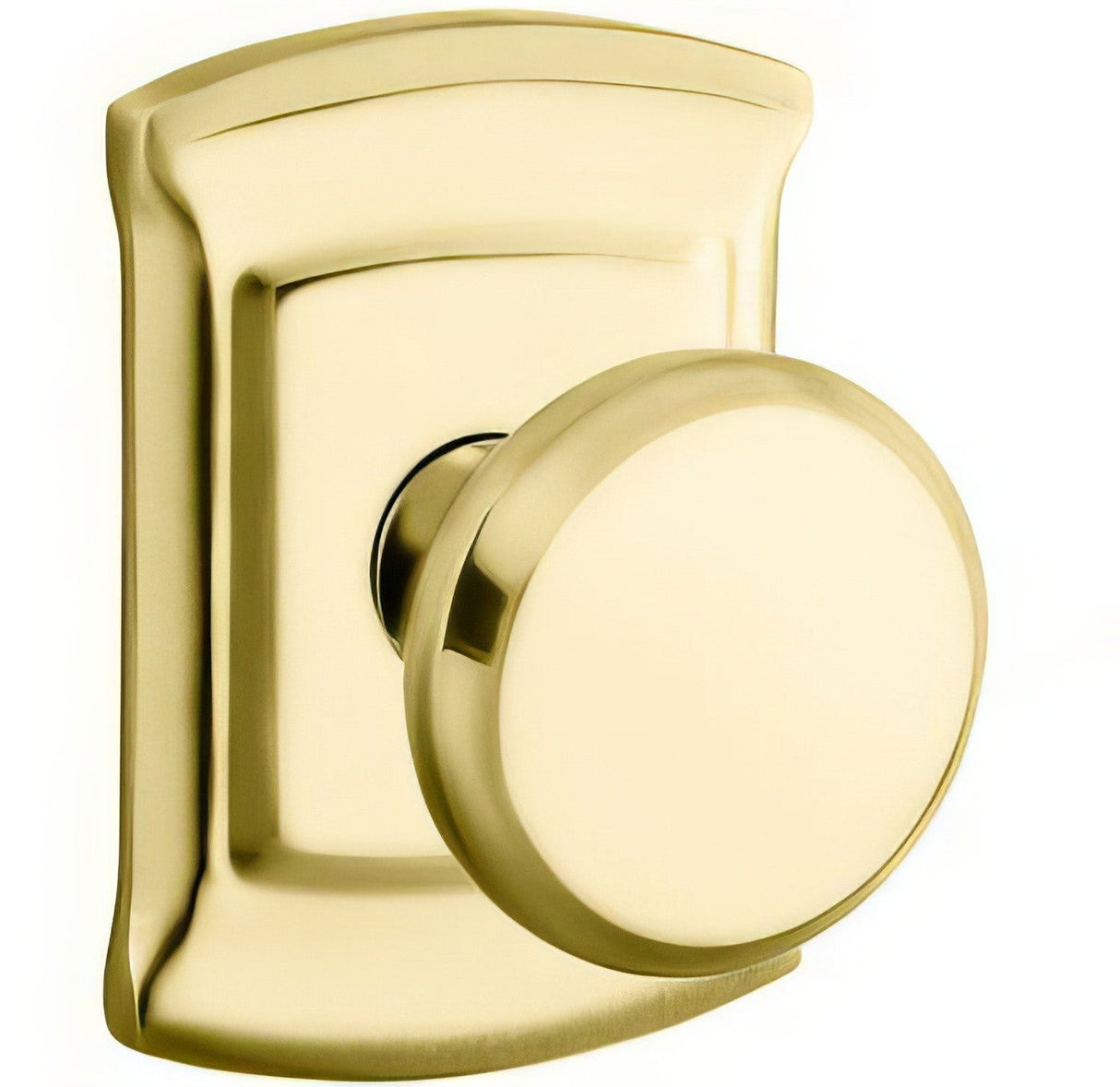 Baldwin 5023003MR lifetime polished brass dummy door knob