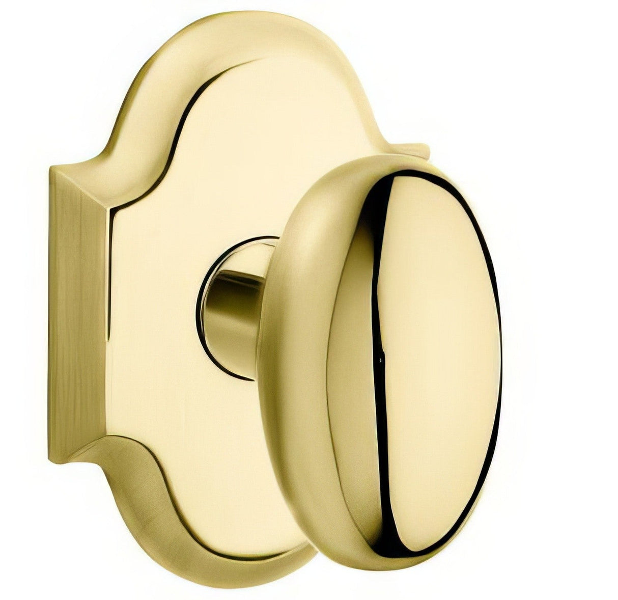 Baldwin 5024003IMR lifetime polished brass dummy door knob