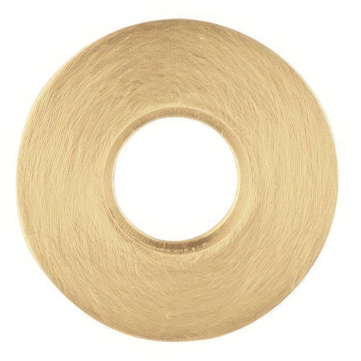 Baldwin 5032060FD satin brass and brown rosette