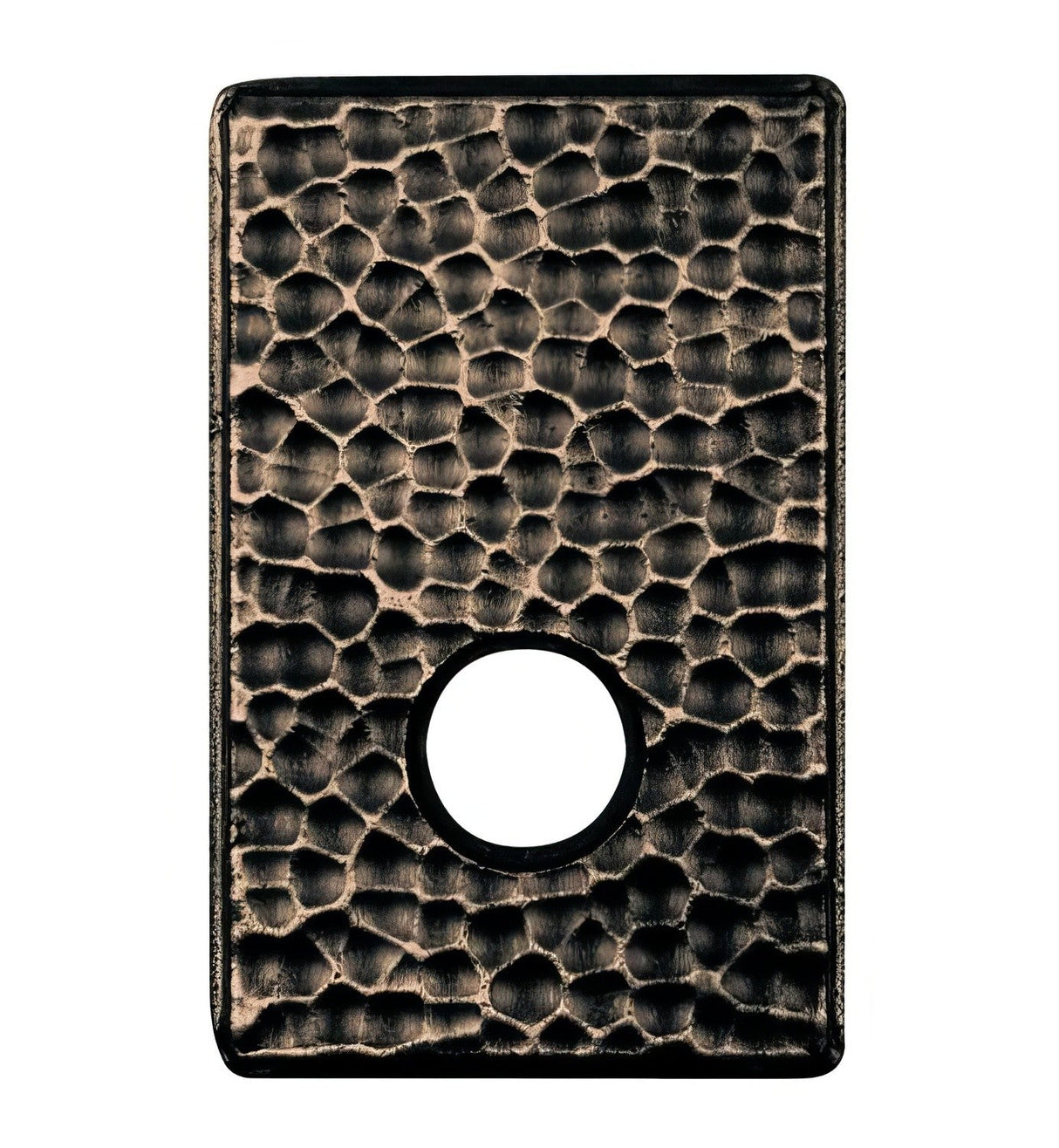 Baldwin 5042050IDM satin brass and black rosette