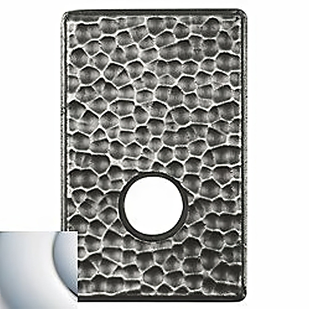 Baldwin 5042260I polished chrome rosette