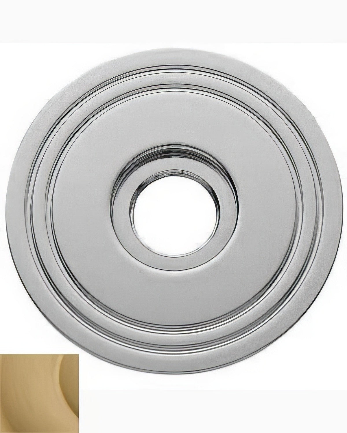 Baldwin 5047033 vintage brass rosette
